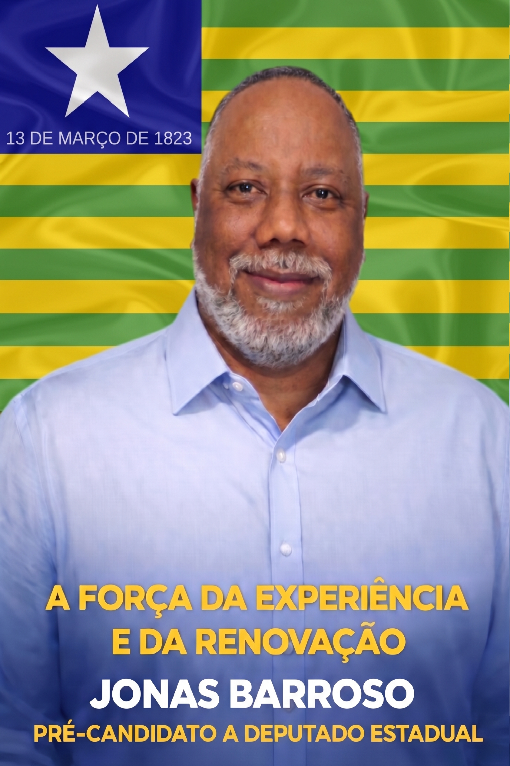 Jonas Barroso, pré-candidato a Deputado Estadual pelo Piauí, projeto O Piauí que Avança